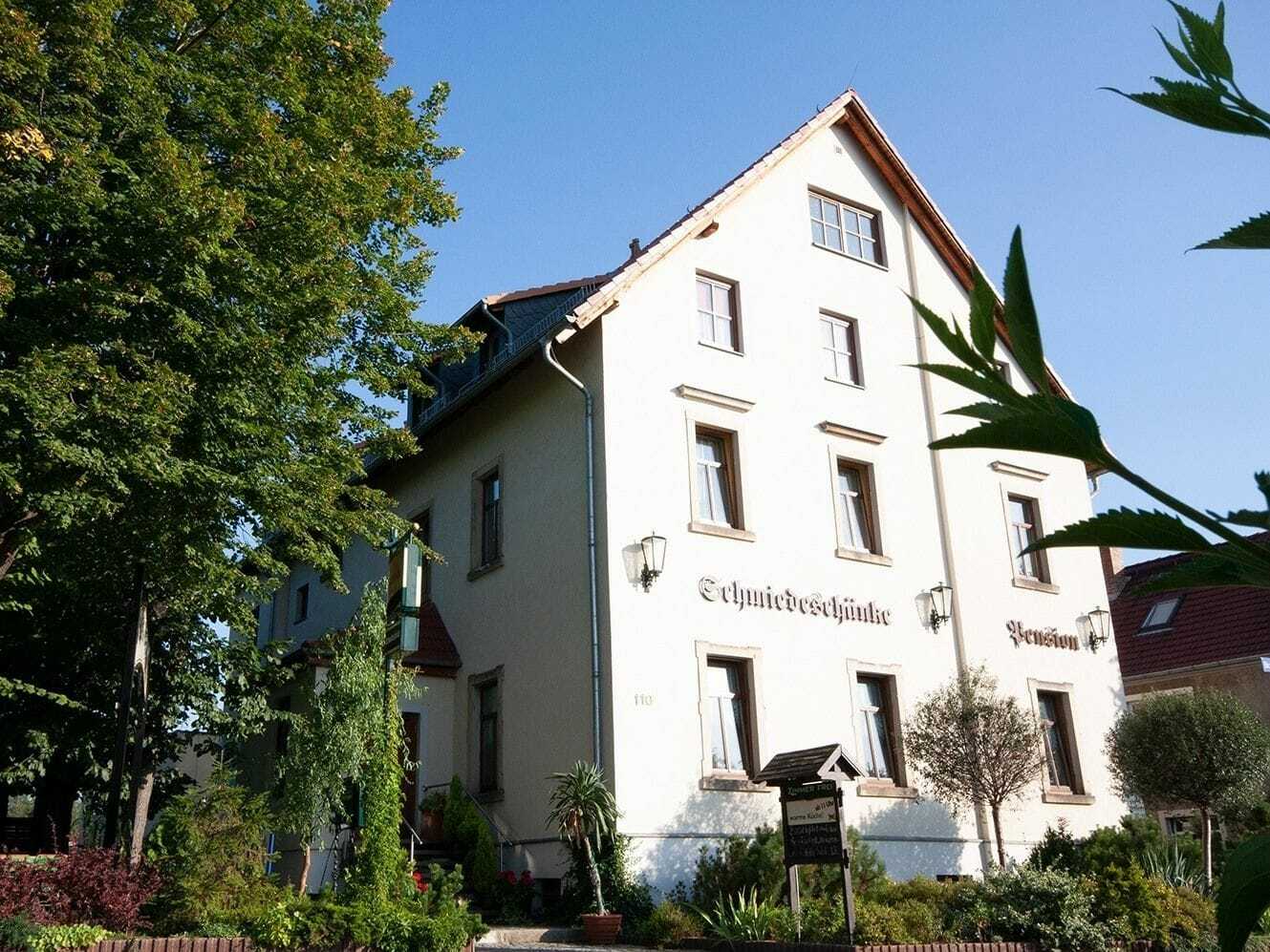 Pension Schmiedeschaenke Dresden Eksteriør billede